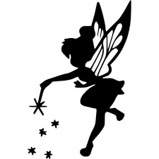 Details About Tinkerbell Silhouette Fairy Disney Car Wall Window Laptop Vinyl Sticker Decal En 2020 Tatouage Fee Clochette Dessin Silhouette Tatouage Fee