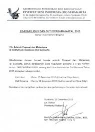 Contoh surat lamarn kerja bahasa inggris untuk lulusan sma. Contoh Surat Edaran Libur Natal Dan Tahun Baru Id Lif Co Id