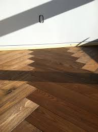 Herringbone Floor Prefinished By Wd With Rubio Monocoat