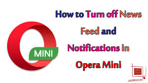 Jul 14, 2021 · opera mini offers users a safe, fast, and enjoyable web browsing experience. How To Turn Off News Feed And Notifications In Opera Mini Youtube