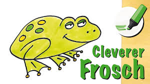 Frosch Zeichnen Lernen Ein Wahrer Springball How To Draw A Frog Cartoon Youtube