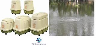 This is by far the most popular pond aeration system that we offer because it can aerate 1 acre ponds or less. New Aeration Compressor Pumps