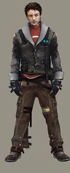 Mike The Italian Mechanic Sci Fi Concept Art Sci Fi Characters Cyberpunk Character