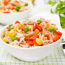 Salade De Riz Aux Sardines Recette Salade De Riz Riz Salade