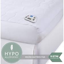 Electric blanket considerations price tips faq. Serta Electric Microplush Heated Mattress Pad With New Digital Controller Walmart Com Walmart Com