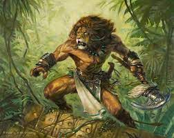 Image Result For Lion Man Mtg Art Art Creature Art