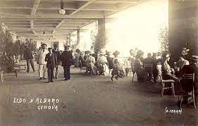 Genova Bagni Lido D Albaro Genova Foto Cartoline
