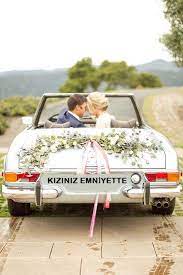 En Guzel Gelin Arabasi Yazilari Guzel Sozler Country Wedding Inspiration Wedding Car Decorations Wedding Getaway Car