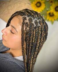 Ps Medium Long Box Braids Using Colors 1b 27 30 Boxbraids Longboxbraids Mediu African Hairstyles Hair Styles Box Braids