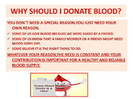 What are the steps to donating blood? Donating Blood Why Is It Important For Me To Donate Blood Ppt Video Online Download