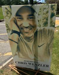 Hundreds join car procession at John Carroll honoring Chris Wenzler