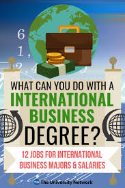 12 Jobs For International Business Majors The University Network Business Major Business Management Business School