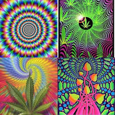 Hammers, nails, and holes in your walls not required. Trippy Weed Backgrounds Trippy Marijuana Cool Graphic Puff