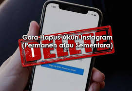 Nov 09, 2020 · jalantikus adalah website teknologi berbahasa indonesia yang menyajikan informasi gadget, game android, ios, film, anime dan informasi teknologi lainnya. Cara Hapus Akun Instagram Secara Permanen Atau Sementara Denpono Blog
