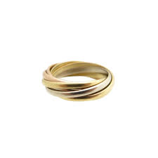 Bague Cartier Trinity 7 Anneaux Semainier T 45
