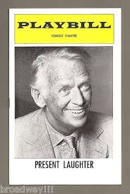 Noel Coward "PRESENT LAUGHTER" Douglas Fairbanks, Jr. 1975 Philadelphia  Playbill