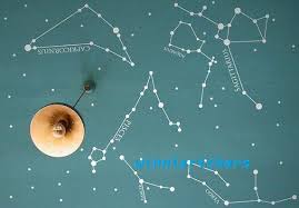 Star Map On The Ceiling Oh Yes Especially If It Glows In The Dark Decal Wall Art Nursery Wall Stickers Tree Wall Decal