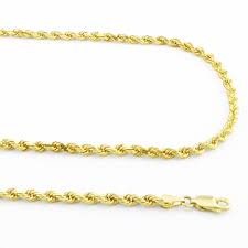 Check spelling or type a new query. Nuragold 14k Yellow Gold Unisex 3mm Hollow Rope Chain Pendant Necklace 18 30 Walmart Com Walmart Com