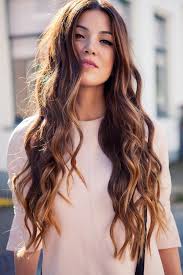 Brown Beach Wave Perms Long Hairstyle For Girl Long Hair Styles Hair Styles Hair Beauty