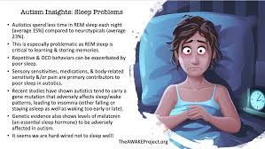 Another common sleep problem with children with autism is difficulty falling asleep. Autism Insights Sleep Problems The Awake Project Facebook