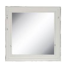 Kole imports oval vintage wall mirror, white, 11.5 x 15 inch. Vintage White Wall Mirror White Wall Mirrors Mirror Wall Modern Mirror Wall