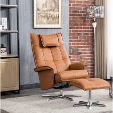 Finkelstein Manual Swivel Recliner With Ottoman Reviews Allmodern Recliner With Ottoman Modern Recliner Chairs Swivel Recliner Chairs