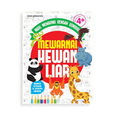 Dan sekaligus untuk menambahkan daya kreatifitas anak. Mewarnai Hewan Liar Penerbit Buku Anak Anakkita