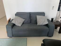 Our selection of sofa beds and sleeper sofas offer finery and function in spades. Grey 2 Seater Pull Out Sofa Furniture Home Living Furniture Sofas On Carousell