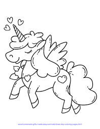 50 Free Printable Valentine S Day Coloring Pages Valentines Day Coloring Page Valentines Day Drawing Unicorn Coloring Pages