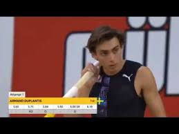 Maybe you would like to learn more about one of these? Armand Duplantis Breaks World Record Again 6 18m Pole Vault Glasgow 15 02 2020 Youtube