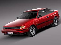 toyota celica 1985 1989 st165 3d model ad celica toyota model トヨタセリカ トヨタ トヨタ2000gt
