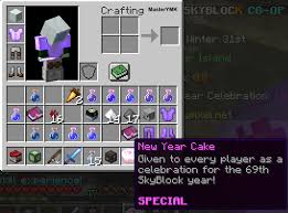 69 New Years Cake Hypixel Minecraft Server And Maps