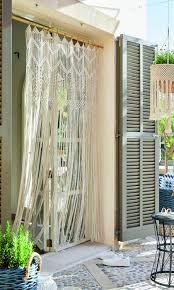 Rideau En Macrame Boheme Jael Loberon Rideaux Deco Boheme Chic Maison