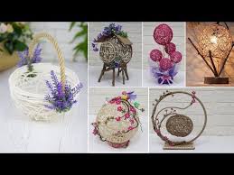 May 21, 2021 · you can shake things up by simply doing a bit of diy decor. 1584 10 Jute Craft Ideas With Balloon Home Decorating Ideas Handmade Easy Youtube Jute Crafts Newspaper Crafts Diy Balloon Crafts