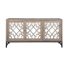 Lillian Mirrored Buffet Table Pottery Barn In 2020 Mirror Buffet Wood Buffet Reclaimed Wood Frames