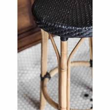 Barhocker Marais Rattan Schwarz Barhocker Hocker Esstisch Stuhle