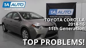 The extra power added by engine performance parts should also be complemented with chassis/suspension parts. Top 5 Problems Toyota Corolla Sedan 11th Gen 2014 16 Youtube