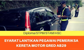 Maybe you would like to learn more about one of these? Deskripsi Tugas Pegawai Pemeriksa Kereta Motor Gred Ab29