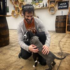 Matt Frager. Brewer, canning line operator, former cat person. 🐶🐶🐶  Taproom Hours: Wednesday 5 to 9 Thursday 5 to 9 Friday 5 to 10 Saturday  Noon to 10 Sunday Noon to 5