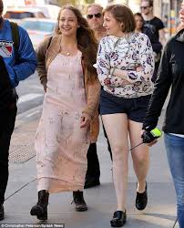 I write, direct, and produce. Lena Dunham Dons Extremely Short Shorts As She Films Girls Fashion Tv Girl Fashion Fashion