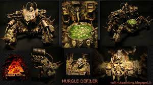 Coolminiornot Nurgle Defiler Warhammer Art Miniature Painting Miniatures