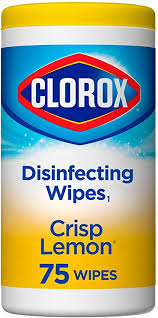 This bulk wipe pack contains three 75 count canisters of disposable, antibacterial wipes in 2 scents featuring fresh scent and crisp lemon (do not flush wipes). Amazon Com Clorox Disinfecting Wipes Bleach Free Cleaning Wipes Crisp Lemon 75 Count Packaging May Vary Health Personal Care