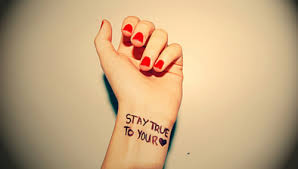 Love Quote Tattoo On Wrist