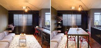 If midcentury modern isn't your style, this would be our second pick for the best small dining table. Moveable Tables Were Designed For This Small Apartment So They Can Change From Kitchen Counter Seating To A Dining Table