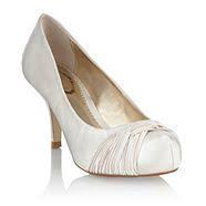 Ivory Satin Pleated Weave Court Shoes Http Www Weddingheart Co Uk Debenhams Wedding Shoes Html Bride Shoes Court Shoes Bridesmaid Shoes