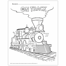 Train Coloring Page Free Printable Train Coloring Pages Creative Activities For Kids Free Printables