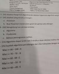 Contoh soal uts antropologi sosial1. Contoh Soal Uts Algoritma Dan Pemrograman Brainly Co Id
