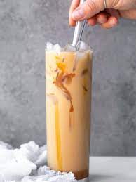 Apr 20, 2021 · dark roast, medium blends and flavored coffees can all be used to make iced coffee. Caramel Iced Coffee Make At Home Bright Eyed Baker