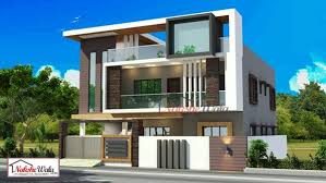 Double Storey Elevation Two Storey House Elevation 3d Front View Small House Elevation Design Duplex House Design House Elevation