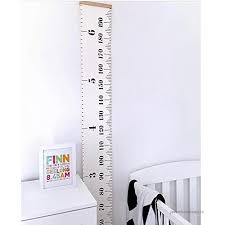 Dulcii Ready To Hang Kids Canvas Height Growth Chart